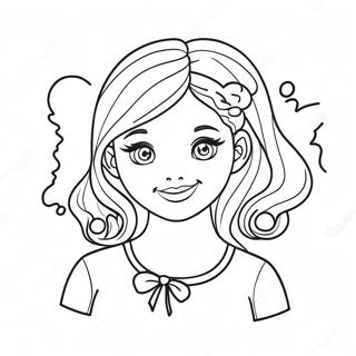 Cute Hair Salon Coloring Page 68373-54946