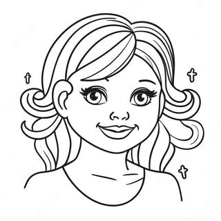 Cute Hair Salon Coloring Page 68373-54947