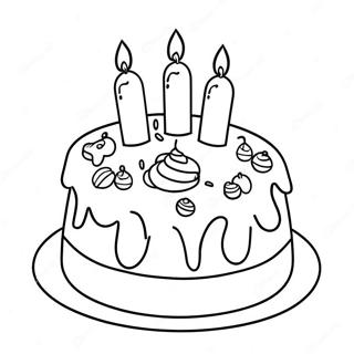 Happy 13th Birthday Coloring Pages