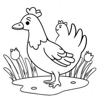 Mother Goose Coloring Page 68412-54971