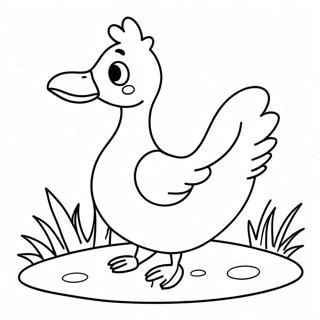 Mother Goose Coloring Page 68412-54972