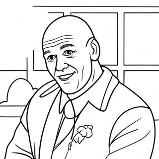 True Crime Art Coloring Pages