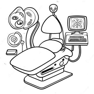 Fun Radiology Equipment Coloring Page 68443-55005