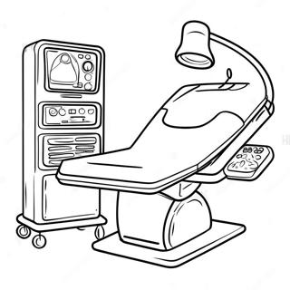 Fun Radiology Equipment Coloring Page 68443-55007