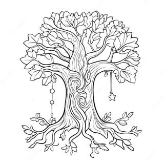 Jesse Tree Coloring Page 68472-55022