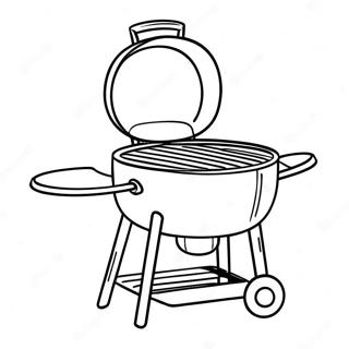 Grill Coloring Page 68502-55047