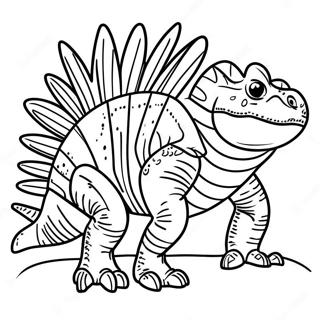 Dimetrodon Coloring Page 68542-55078