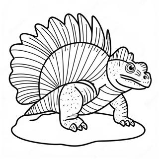 Dimetrodon Coloring Page 68542-55079