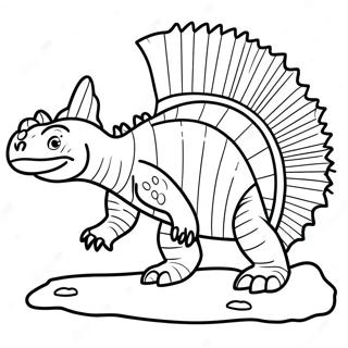 Dimetrodon Coloring Page 68542-55080