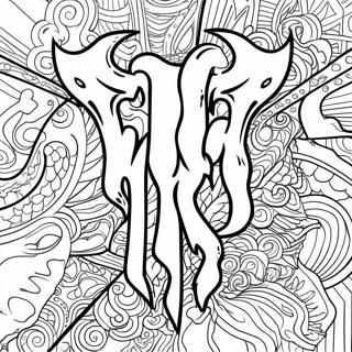 Monster Energy Logo Coloring Page 68552-55087