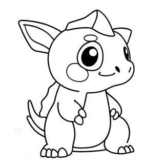 Cubone Coloring Pages