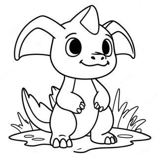 Cubone Coloring Page 68602-55126