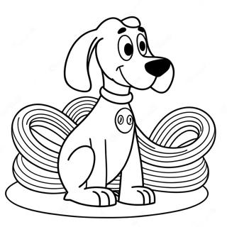 Slinky Dog Coloring Pages