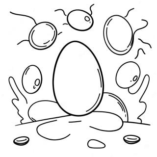 Colorful Resurrection Eggs Coloring Page 68623-55142