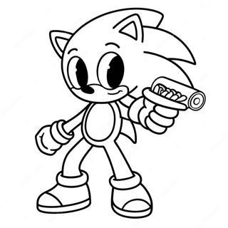 Sonic Among Us Character Coloring Page 68642-55154