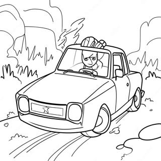 Chase In Action Coloring Page 68653-55170