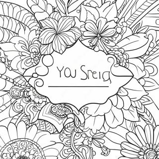 Unique You Are Special Coloring Page 68663-55181