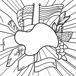 Country Flags Coloring Pages