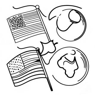 Country Flags Coloring Page 68692-55198