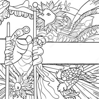 Country Flags Coloring Page 68692-55200