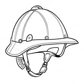 Safety Helmet Coloring Page 6871-5647