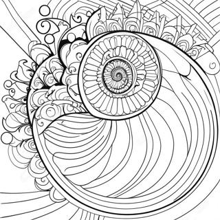 Colorful Fibonacci Sequence Coloring Page 68723-55229