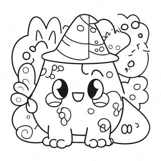 Cute Monster Letters Coloring Page 68783-55280