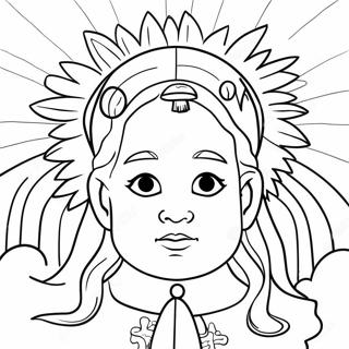 Adoration Coloring Page 68792-55274