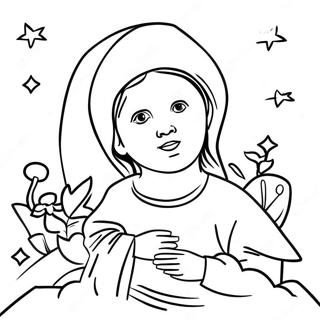 Adoration Coloring Page 68792-55275