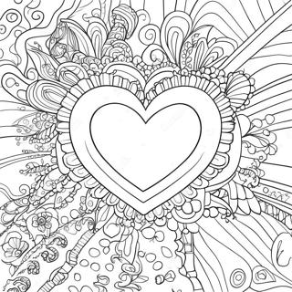 Heartfelt Adoration Coloring Page 68793-55282