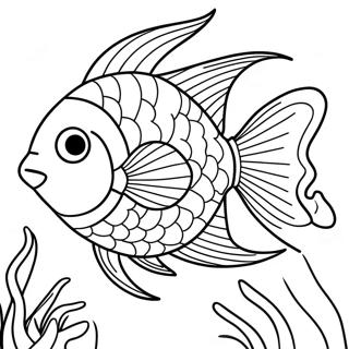 Tropical Fish Fish Coloring Pages