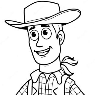 Woody From Toy Story Coloring Page 6881-5655