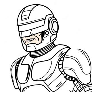 Robocop Coloring Page 68832-55308