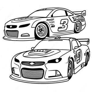 Chase Elliott Coloring Pages