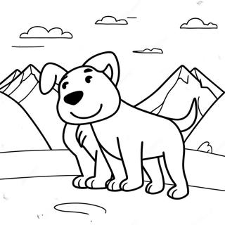 Skye And Everest Adventure Coloring Page 68932-55386