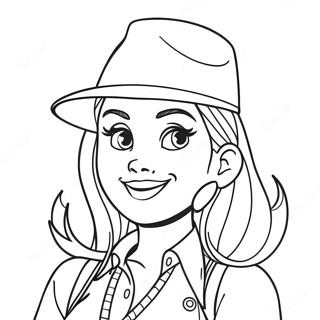 Jessie From Disney Channel Coloring Page 68942-55400