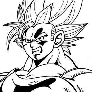 Bardock Coloring Page 68952-55402