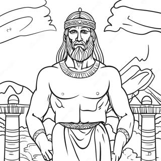 Nebuchadnezzar Dream Coloring Pages