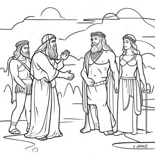 Nebuchadnezzar S Dream Coloring Page 68962-55426