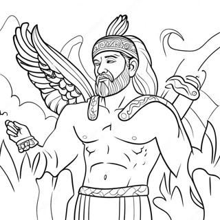 Nebuchadnezzar S Dream Coloring Page 68962-55427