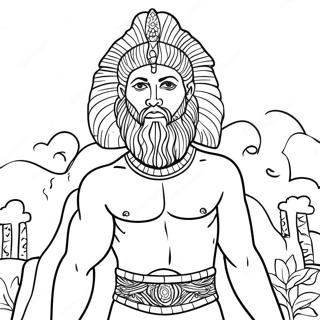 Nebuchadnezzar Dream Coloring Pages