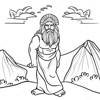 Colorful Nebuchadnezzar S Dream Interpretation Coloring Page 68963-55414