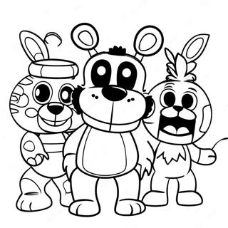 Fnaf Sb Coloring Page 68972-55419