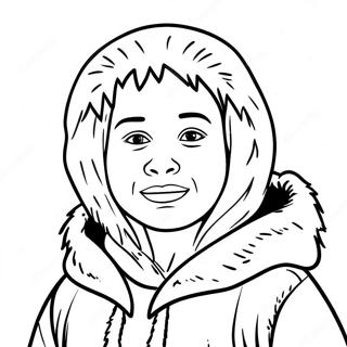 Eskimo Coloring Pages