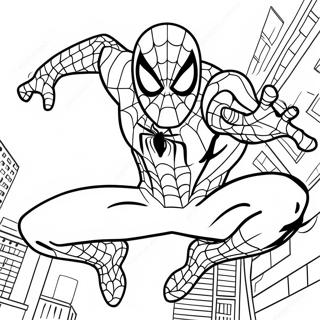 Symbiote Spiderman Coloring Pages