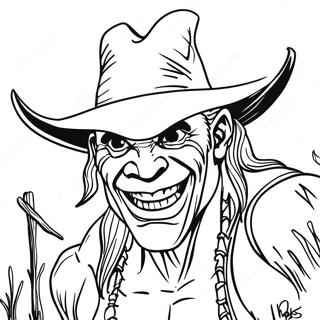 Jeepers Creepers Creepy Creature Coloring Page 69033-55462