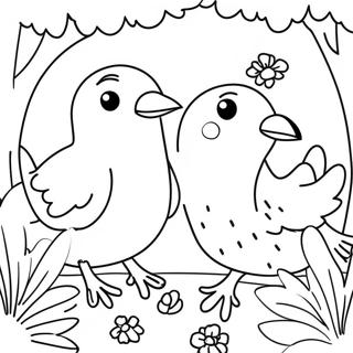 Bird For Adults Coloring Pages