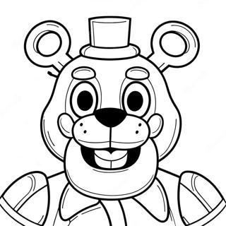 Fnaf Lefty Coloring Pages