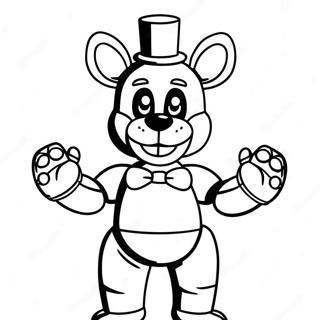 Cute Lefty From Fnaf Coloring Page 69103-55521