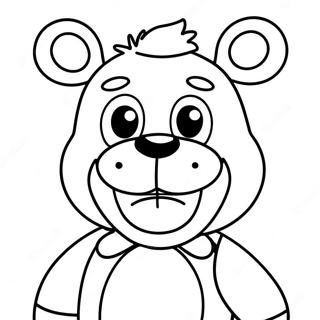 Cute Lefty From Fnaf Coloring Page 69103-55522